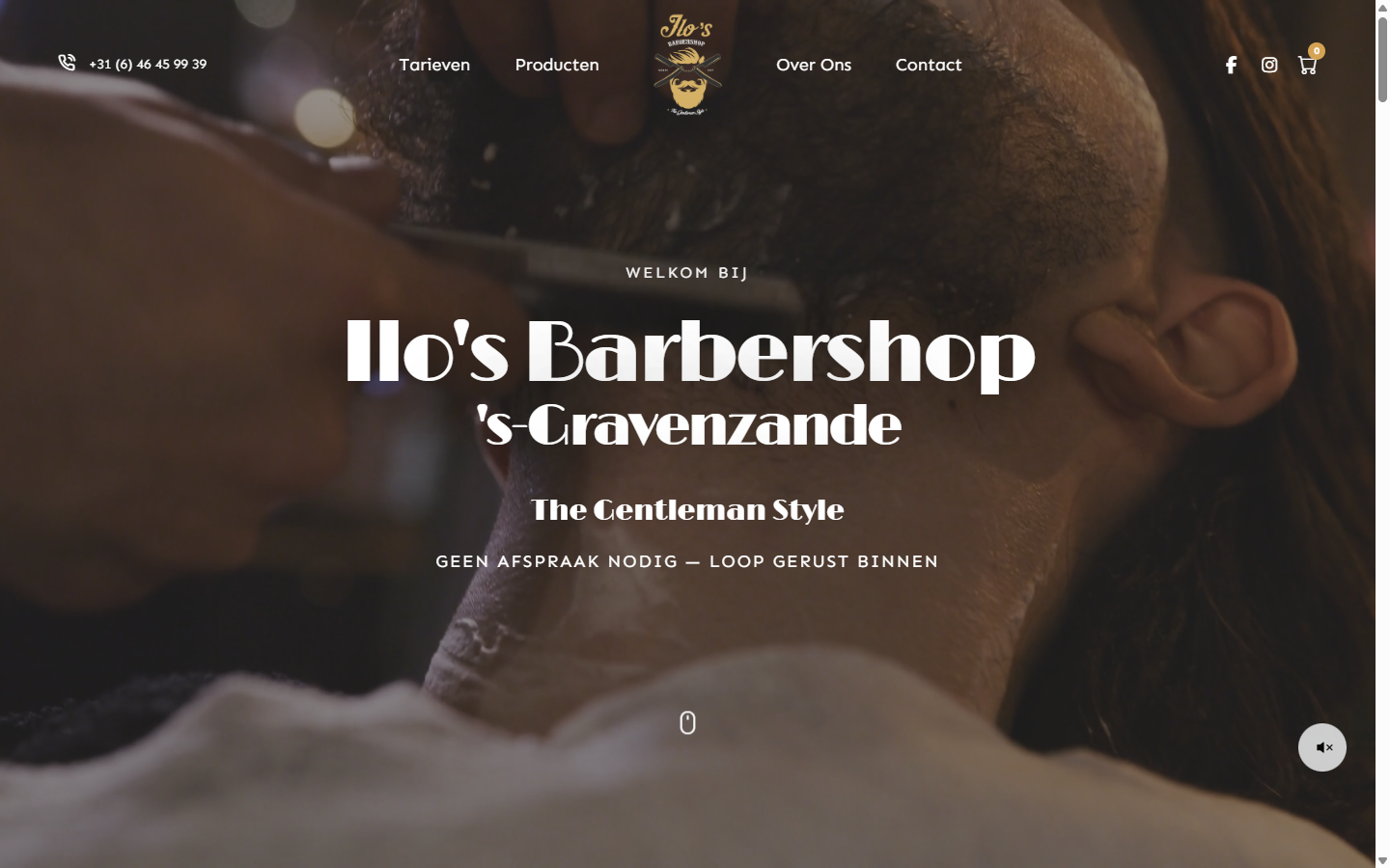 Ilo's Barbershop projectpreview